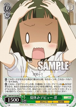 夏休みデビュー　忍 【KMS/W133-047C】